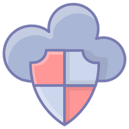 Cloud Protection  Icon