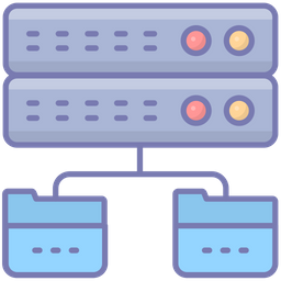 Data Base Sync Transfer Icon