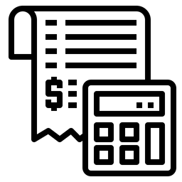 Calcular conta  Ícone