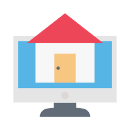 Online Check Real Estate  Icon