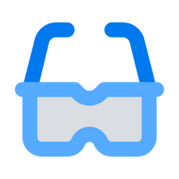 3 D Glasses  Icon