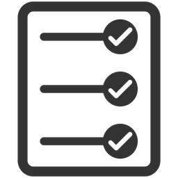 Checkliste für Unternehmen  Symbol