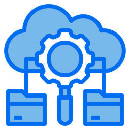 Cloud Data Process Analysis  Icon