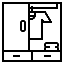 Kleiderschrank  Symbol