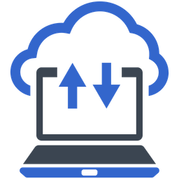 Computing Cloud  Icon