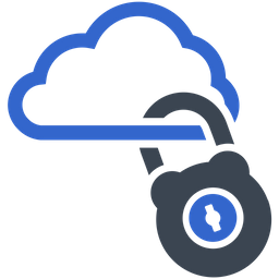 Cloud lock  Icon