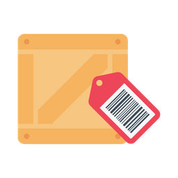 Barcode Tag Label Icon