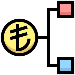 Finanzielle Hierarchie  Symbol
