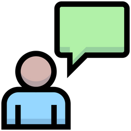 Kunden-Chat  Symbol