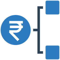 Finanzielle Hierarchie  Symbol