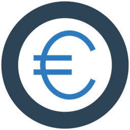 Euro Coin  Icon