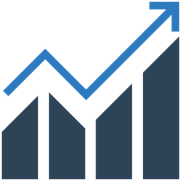 Growth Bar Chart  Icon