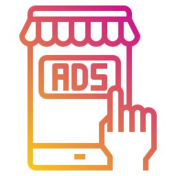 Mobile Advertising  Icon