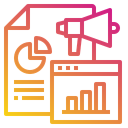 Analysis Marketing  Icon