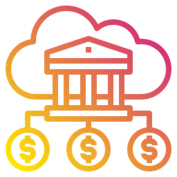 Bank Cloud  Icon