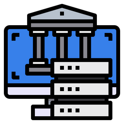 Bank Server  Icon