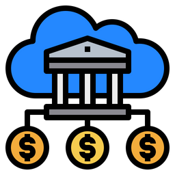 Bank Cloud  Icon