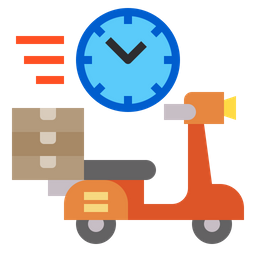 Delivery Bike  Icon