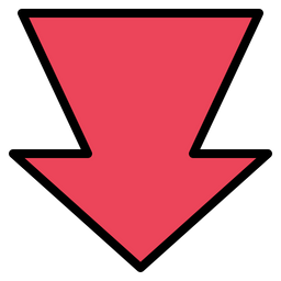 Down Arrow  Icon