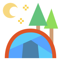 Camp  Icon