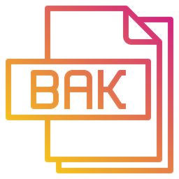 Bak File  Icon