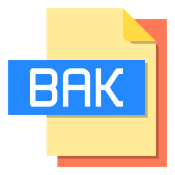 Bak File  Icon