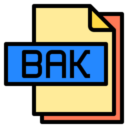 Bak File  Icon