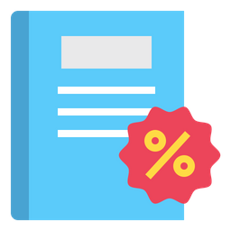 Book Discount  Icon