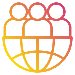 Global Business Team  Icon