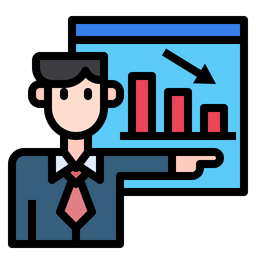 Business Presenter  Icon