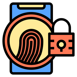 Biometric security  Icon