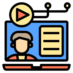 Online learning  Icon