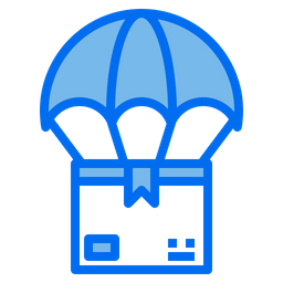 Air Balloon Delivery  Icon