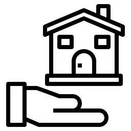 Wohnungsbaudarlehen  Symbol