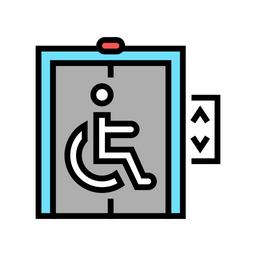 Handicapped Lift  Icon