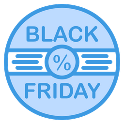 Black Friday Discount  Icon