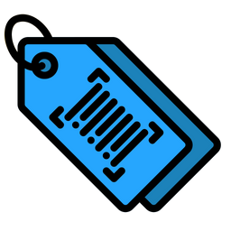 Barcode Tag  Icon