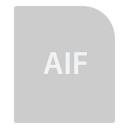 Audio Interchange File Format  Icon