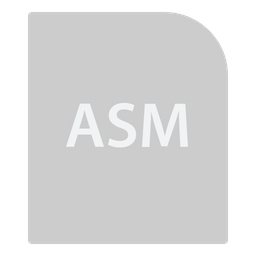 Asm File  Icon