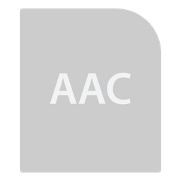 Aac File  Icon