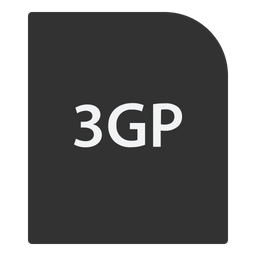 3 Gp File  Icon