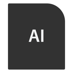 Ai File  Icon