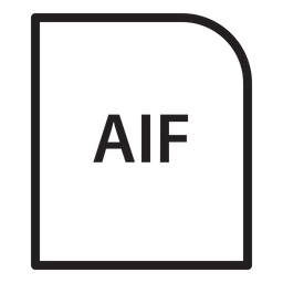 Audio Interchange File Format  Icon