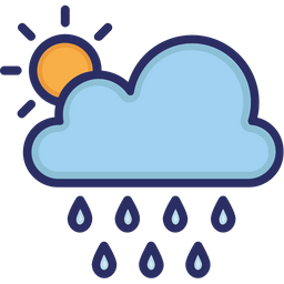 Cloud Rain  Icon