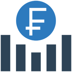 Franc Graph  Icon