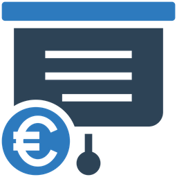 Euro Presentation  Icon