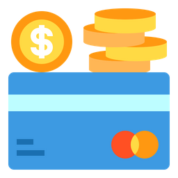 Card And Coin  Icon