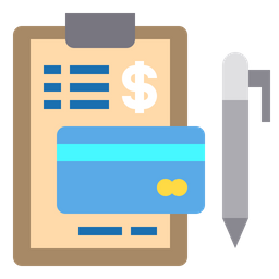 Card Payment Bill  Icon