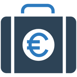 Euro Briefcase  Icon