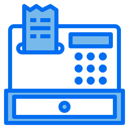 Caixa registradora  Ícone